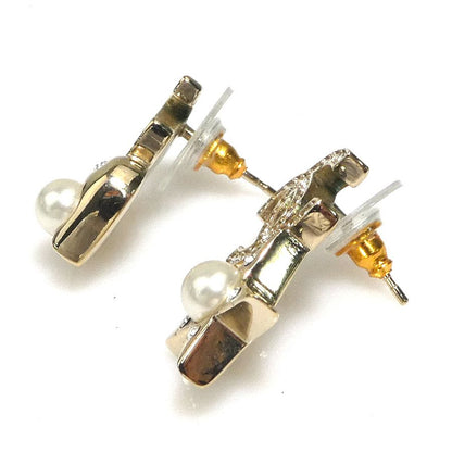 Chanel Earrings Gold — view 3