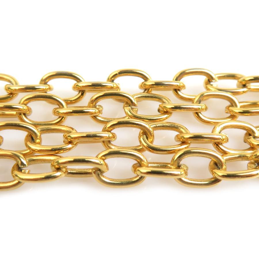 Versace Gianni Necklace Gold — view 6