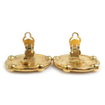 Chanel Earrings Vintee Gold — view 7