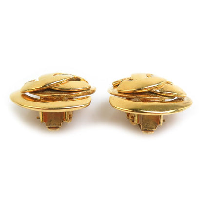 Chanel Earrings Vintee Gold — view 4