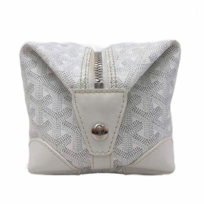 Goyard Boeing 25 Clutch Toiletries Case Pouch Allover Pattern White — view 4
