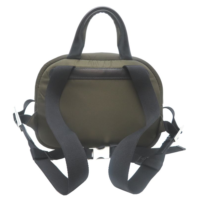 Prada Backpack Khaki — view 2