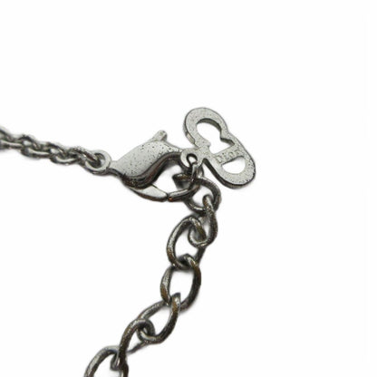 Dior Necklace Pendant Logo Silver — view 5
