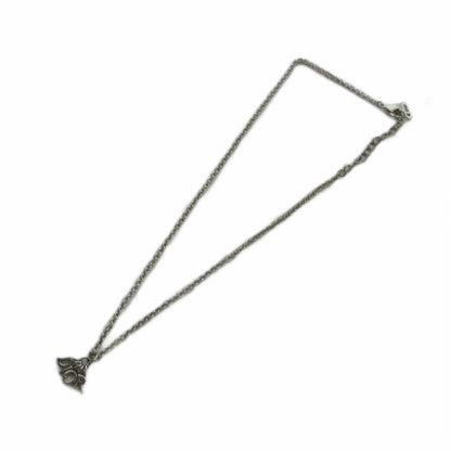 Dior Necklace Pendant Logo Silver — view 3