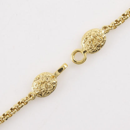 Chanel CC Logo Vintage Gold Plated Necklace — view 6