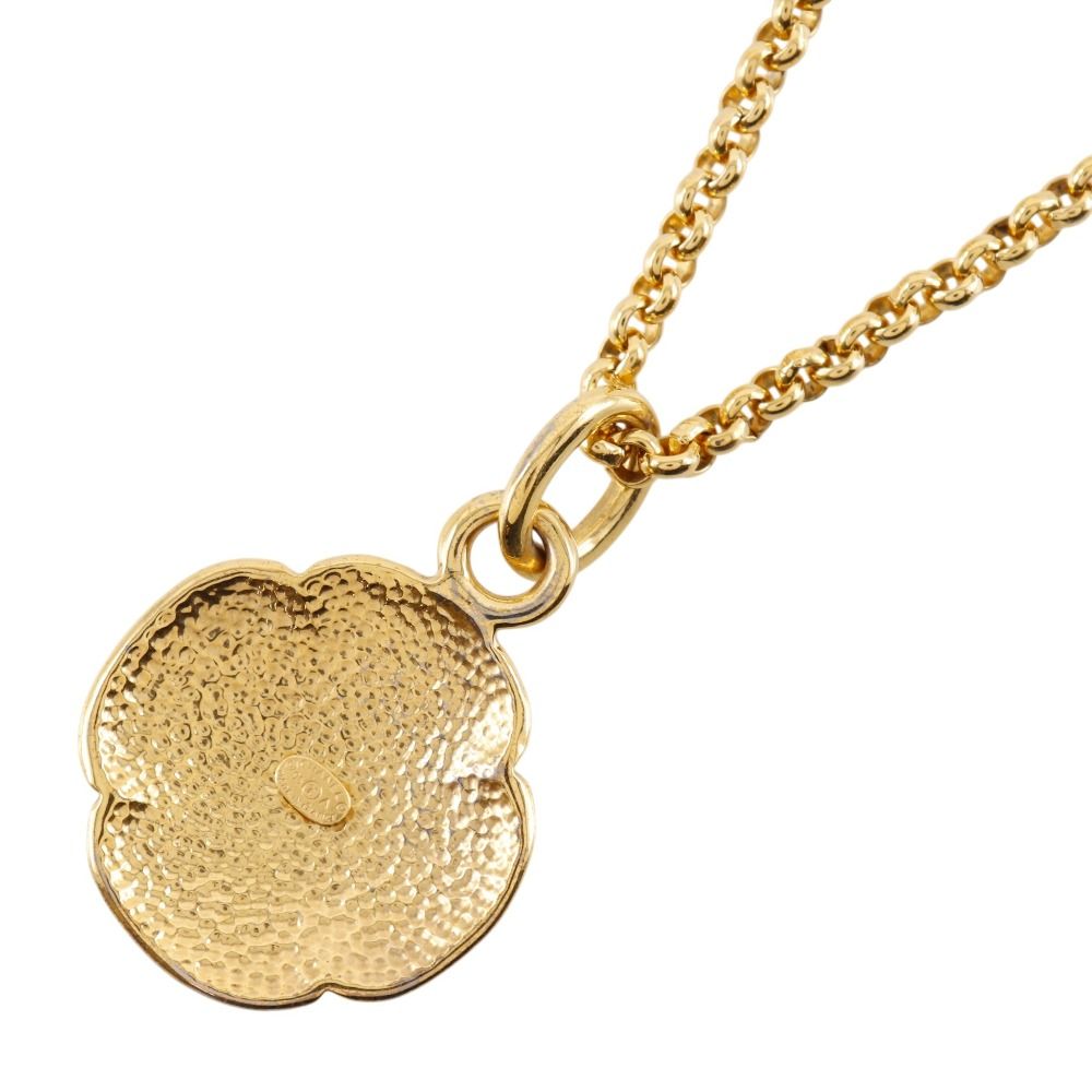 Chanel CC Logo Vintage Gold Plated Necklace — view 3