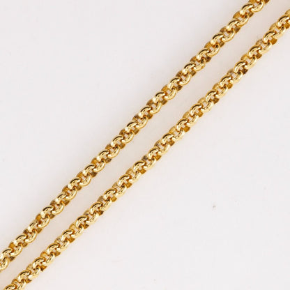 Chanel CC Logo Vintage Gold Plated Necklace — view 4