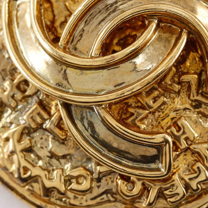 Chanel CC Logo Vintage Gold Plated Necklace — view 8
