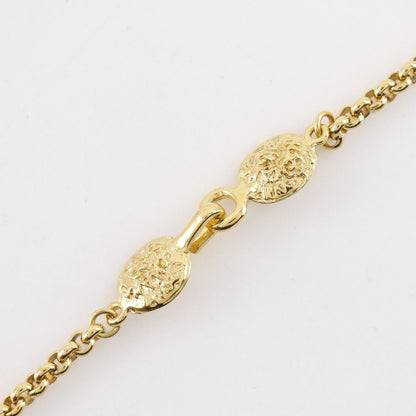 Chanel CC Logo Vintage Gold Plated Necklace — view 5