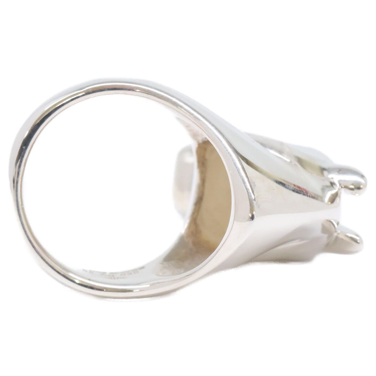Hermes Horsehead Motif Gallop Ring GM — view 5