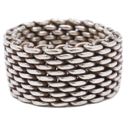 Tiffany & Co 925 Mesh No 11 Ring — view 2