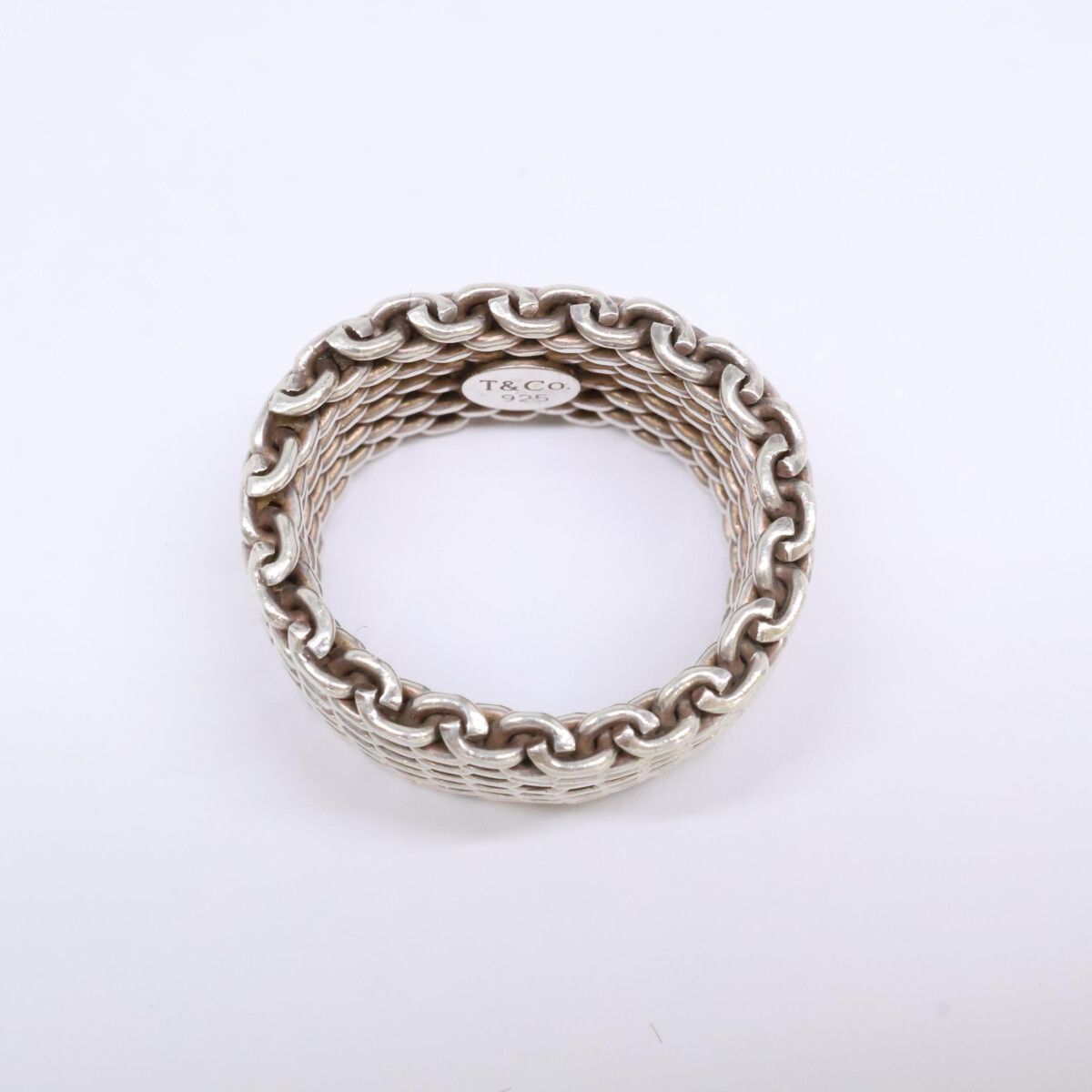 Tiffany & Co 925 Mesh No 11 Ring — view 4
