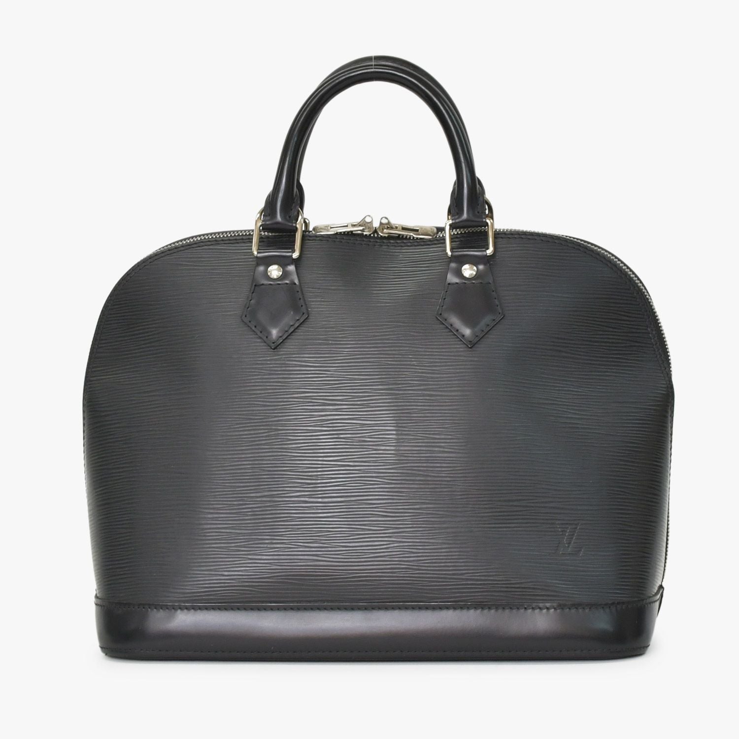 Louis Vuitton Alma PM Handbag Epi Leather Black Gold