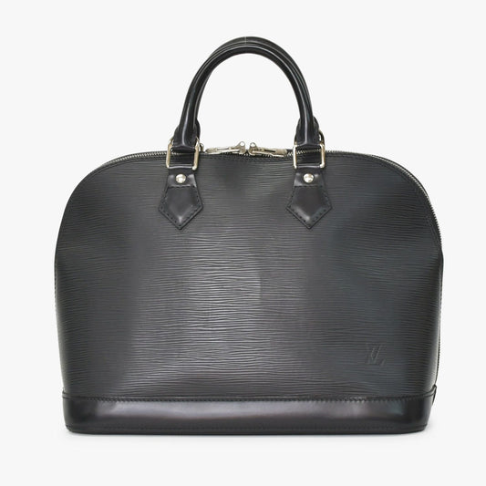 Louis Vuitton Alma PM Handbag Epi Leather Black Gold