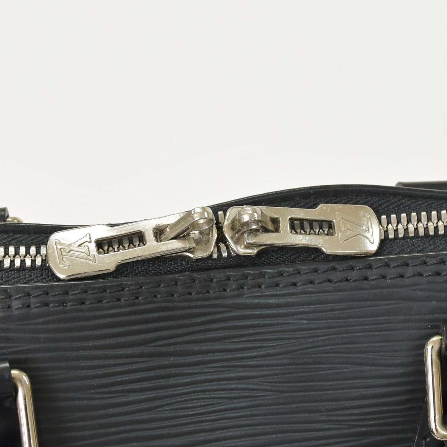 Louis Vuitton Alma PM Handbag Epi Leather Black Gold — view 7
