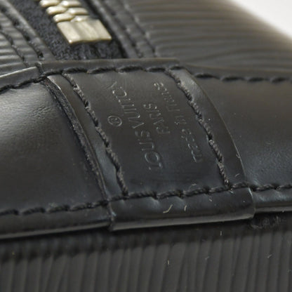 Louis Vuitton Alma PM Handbag Epi Leather Black Gold — view 8