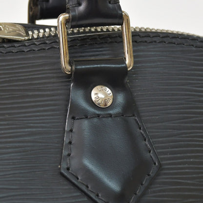 Louis Vuitton Alma PM Handbag Epi Leather Black Gold — view 6