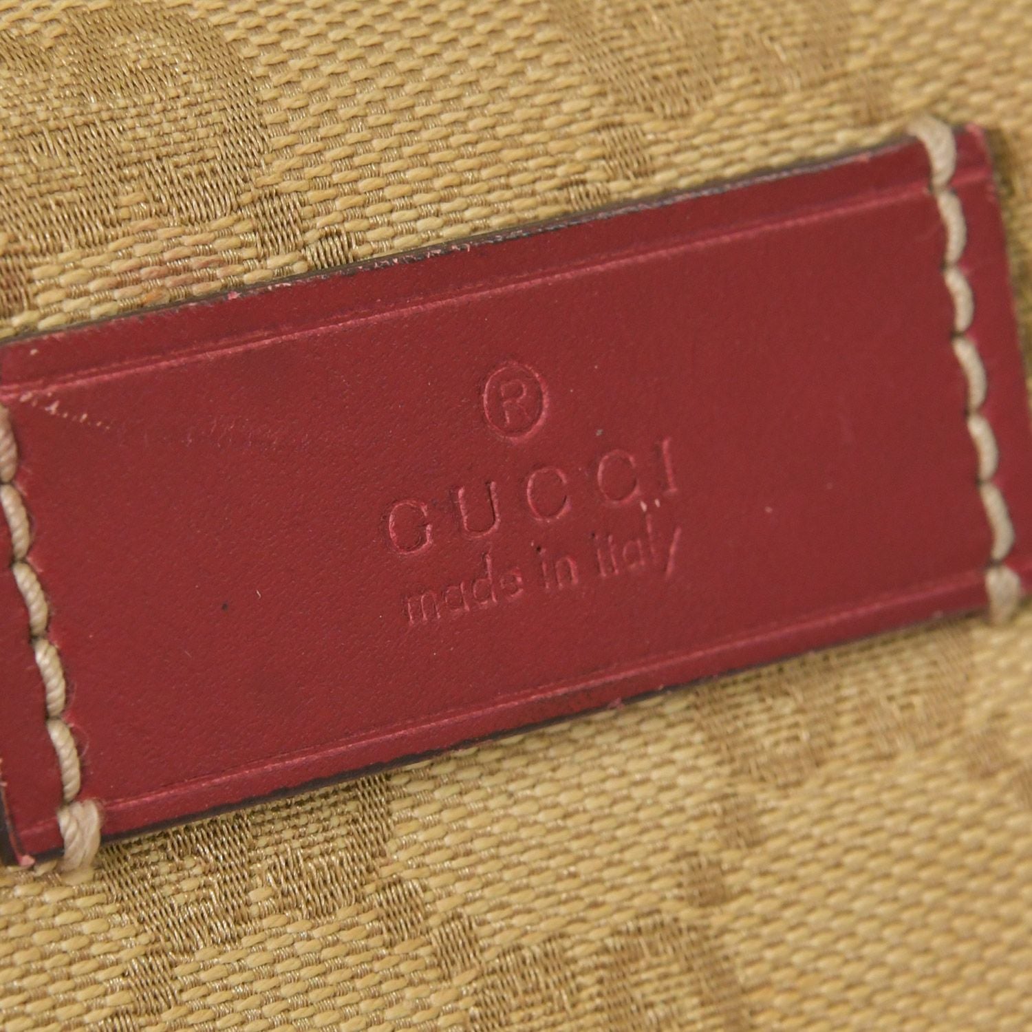 Gucci GG Canvas Boston Bag Sherry Line Leather Brown — view 5