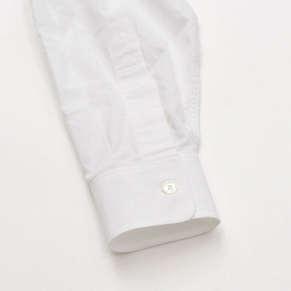 Celine Painter Shirt Dress Triomphe Embroidery White 34 — view 6