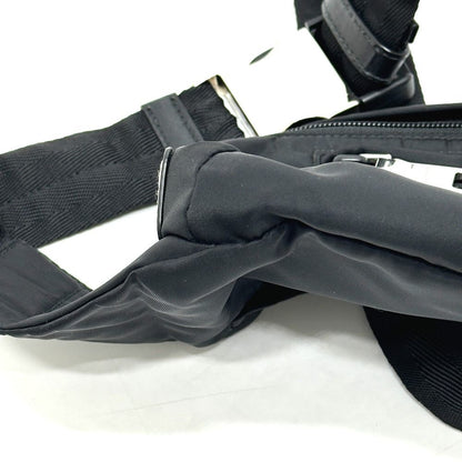 Prada Waist Bag Logo Nylon Black — view 4