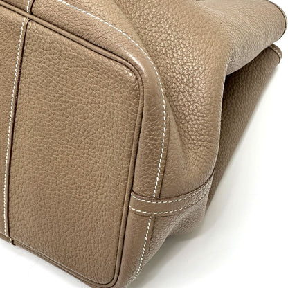Hermes Tote Garden Party PM Negonda Etoupe Beige — view 4