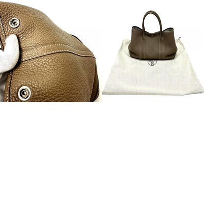 Hermes Tote Garden Party PM Negonda Etoupe Beige — view 9