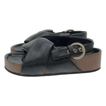Celine by Phoebe Philo Seri Nufi Bi Filo Boxy Nappa Leather Boxi Twist Strap — view 2