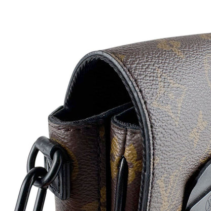 Louis Vuitton Shoulder Bag Monogram Macassar S Rock Vertical Wearable Wallet — view 6