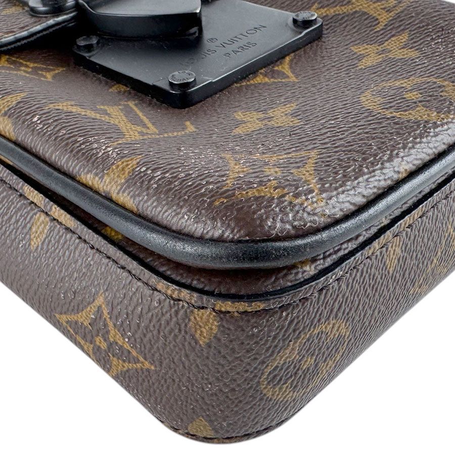 Louis Vuitton Shoulder Bag Monogram Macassar S Rock Vertical Wearable Wallet — view 8