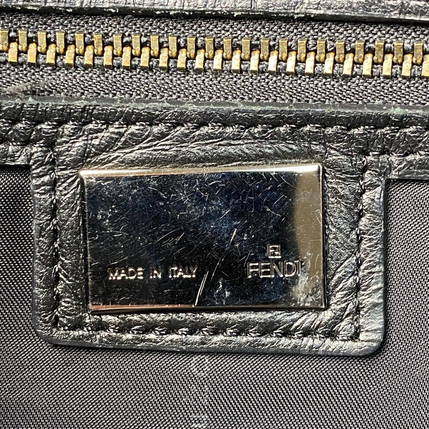 Fendi Zucchino Shoulder Bag — view 8