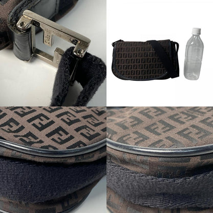 Fendi Zucchino Shoulder Bag — view 9