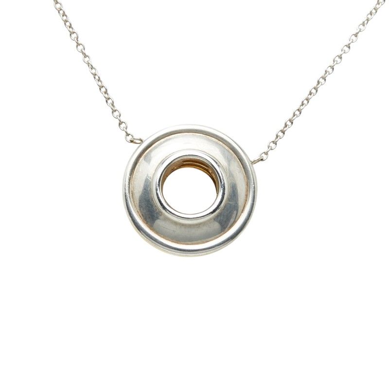Tiffany & Co Magic Circle Paloma Picasso Combination Necklace Silver Gold 18k — view 3