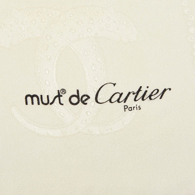 Cartier Motif Scarf Beige — view 4