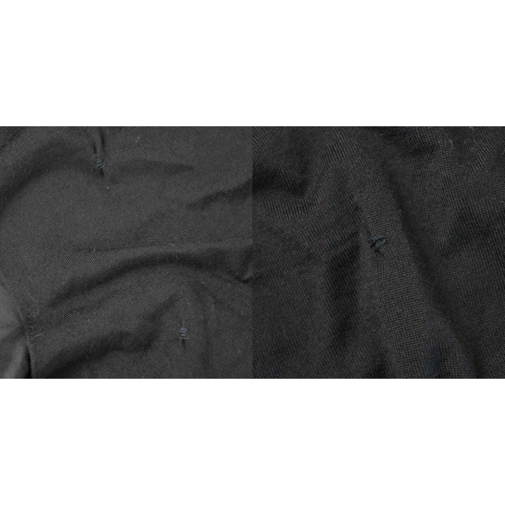 Louis Vuitton Zipper Print Cardigan Knit Long Sleeve Silk M Black MW — view 9
