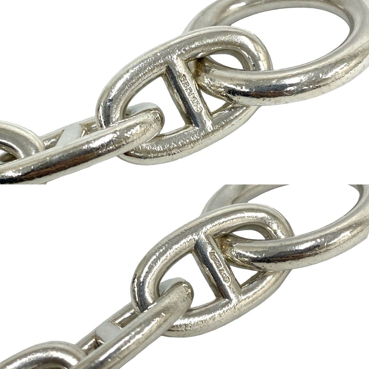 Hermes Chaine D'ancre TGM 12 Links Martin Margiela Era 925 Sterling Silver — view 3