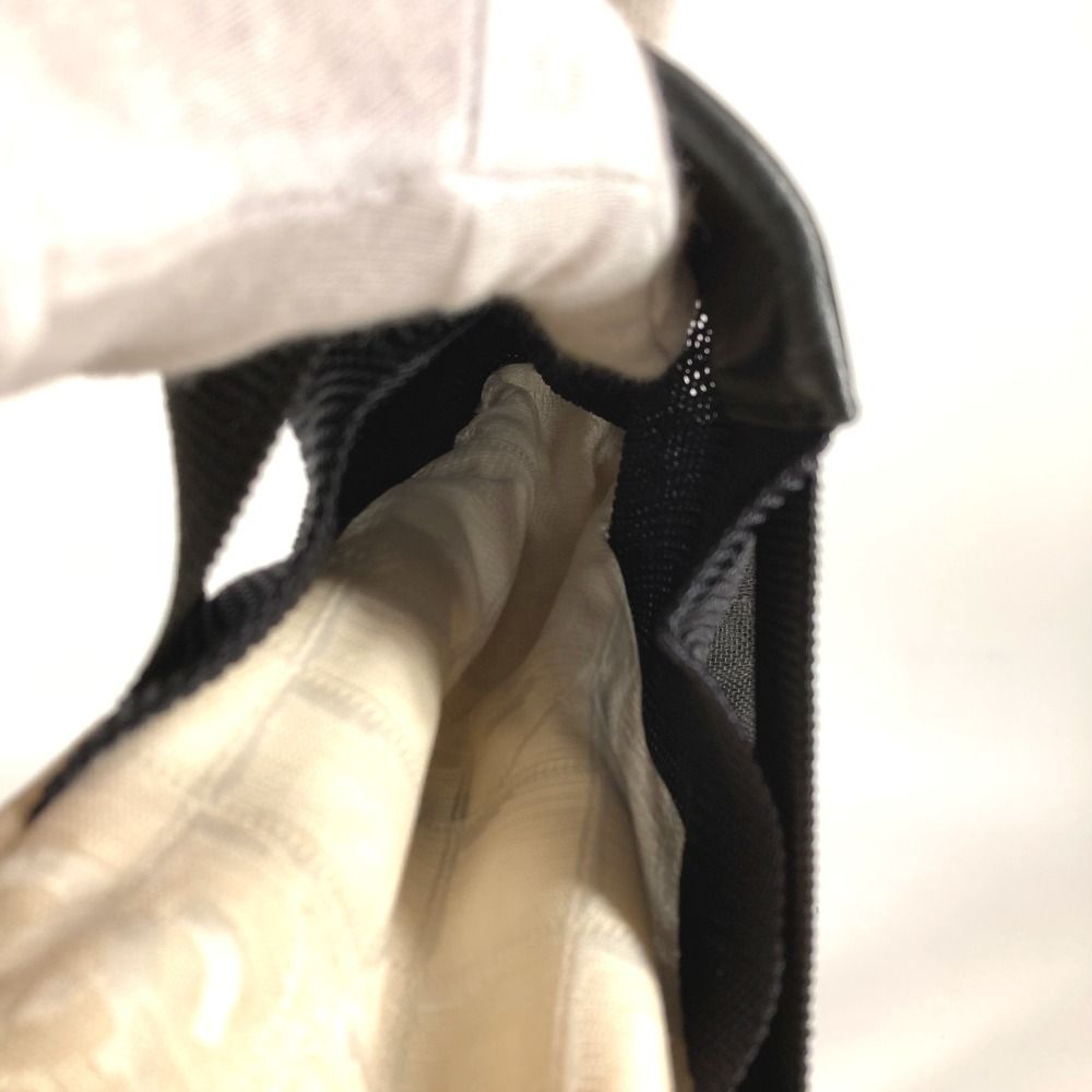 Chanel Backpack CC Logo Bicolor Nylon Black — view 3