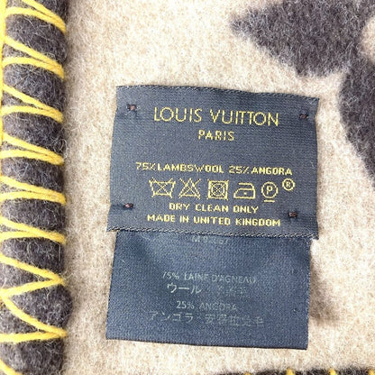 Louis Vuitton Rug Monogram Wool Angora Scarf — view 5