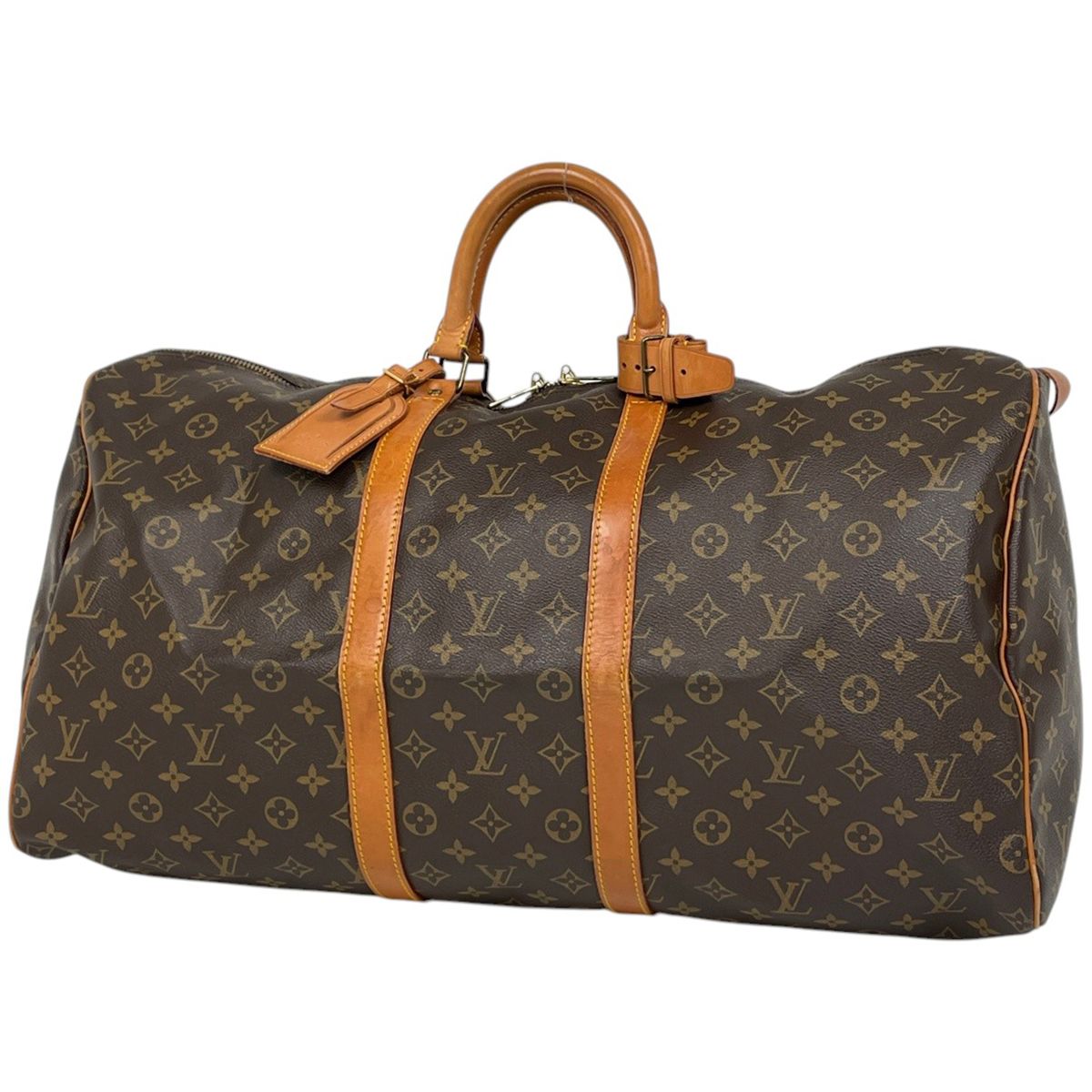 Louis Vuitton Keepall 55 Boston Bag Monogram Brown
