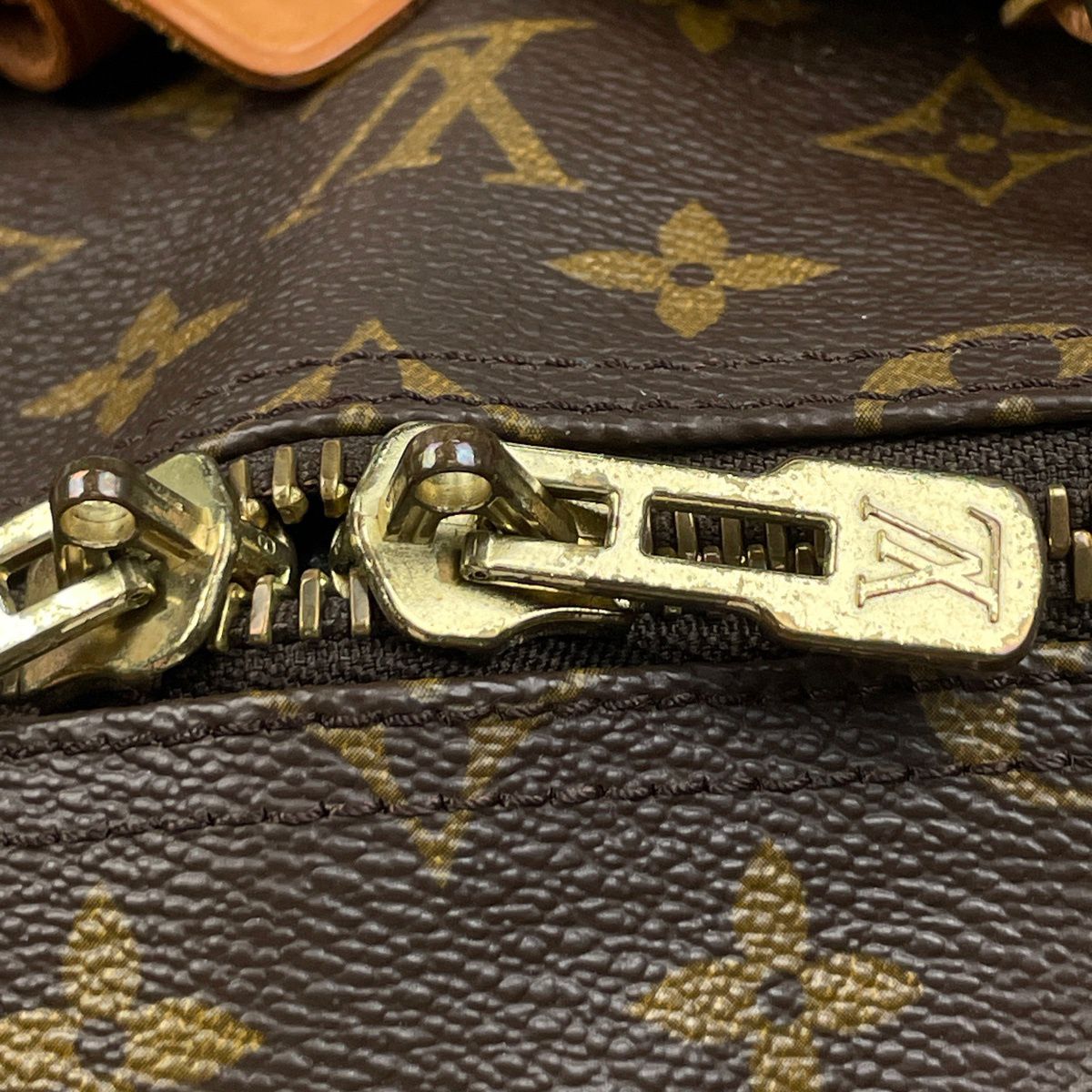 Louis Vuitton Keepall 55 Boston Bag Monogram Brown — view 7