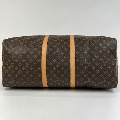 Louis Vuitton Keepall Bandouliere 60 Boston Bag Monogram Brown — view 2