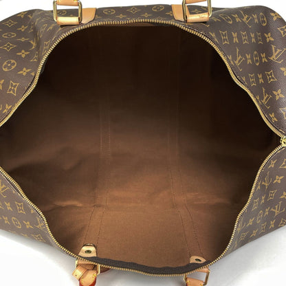 Louis Vuitton Keepall Bandouliere 60 Boston Bag Monogram Brown — view 8