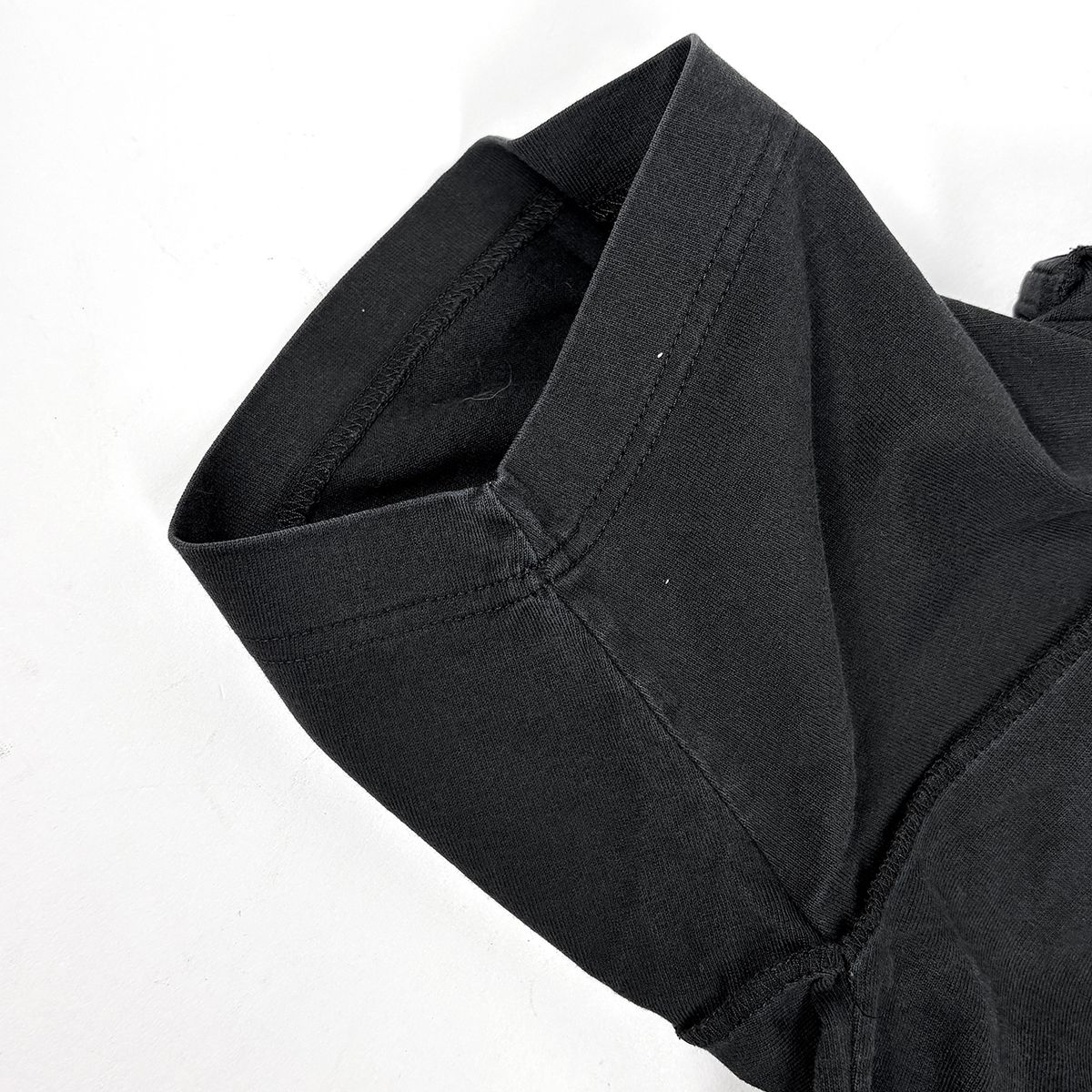Louis Vuitton Smoked Printed T-Shirt Top Short Sleeve Cotton Black — view 3