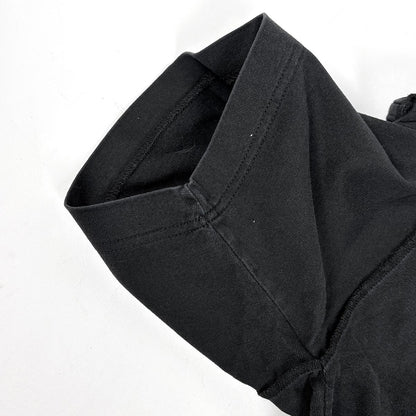 Louis Vuitton Smoked Printed T-Shirt Top Short Sleeve Cotton Black — view 3