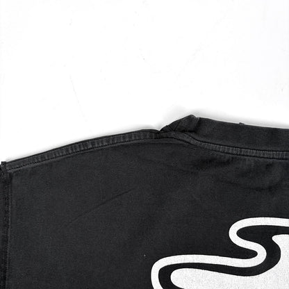 Louis Vuitton Smoked Printed T-Shirt Top Short Sleeve Cotton Black — view 4