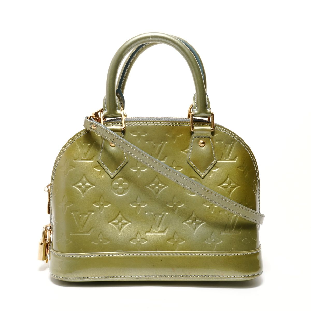 Louis Vuitton Handbag Alma BB Monogram Vernis