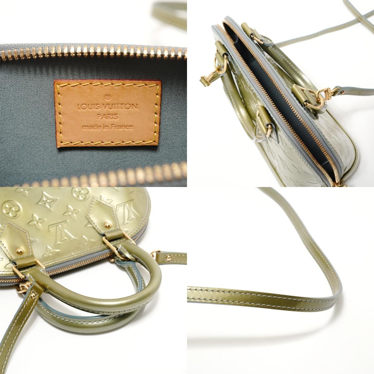 Louis Vuitton Handbag Alma BB Monogram Vernis — view 9