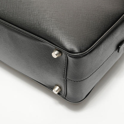 Prada Shoulder Bag Tessuto Gaffre Saffiano Leather — view 6
