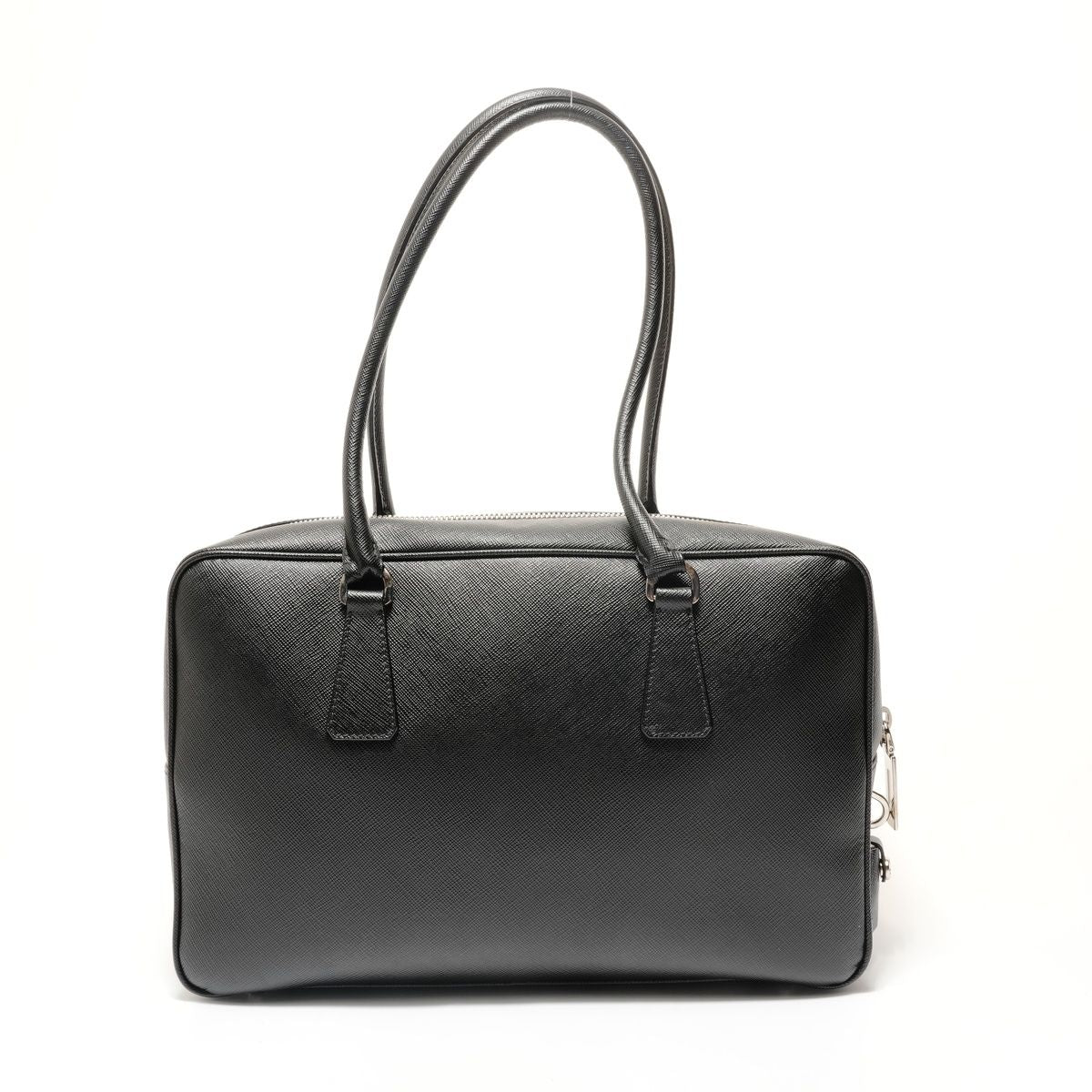 Prada Shoulder Bag Tessuto Gaffre Saffiano Leather — view 2