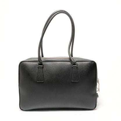 Prada Shoulder Bag Tessuto Gaffre Saffiano Leather — view 2