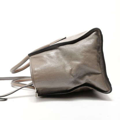 Prada Handbag Triangle Logo Leather 2-Way — view 3